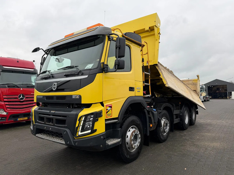 Volvo FMX 420 8X4 Euro 6 Manual Gearbox Steel suspension Meiller Tipper Bordmatic - Camion benne: photos 1 Volvo FMX 420 8X4 Euro 6 Manual Gearbox Steel suspension Meiller Tipper Bordmatic - Camion benne: photos 1