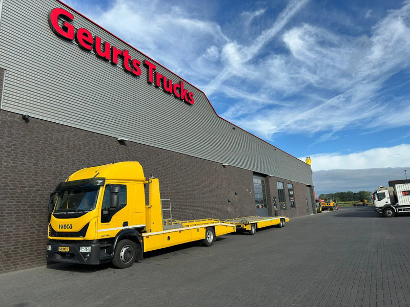 Iveco EuroCargo 120 -280 4X2 WITTEVEEN AUTOTRANSPORTER/DUBBEL LADER/OPRIJWAGEN/MACHINE TRANSPORTER + AANHANGER/TRAILER - Camion porte-voitures: photos 4 Iveco EuroCargo 120 -280 4X2 WITTEVEEN AUTOTRANSPORTER/DUBBEL LADER/OPRIJWAGEN/MACHINE TRANSPORTER + AANHANGER/TRAILER - Camion porte-voitures: photos 4