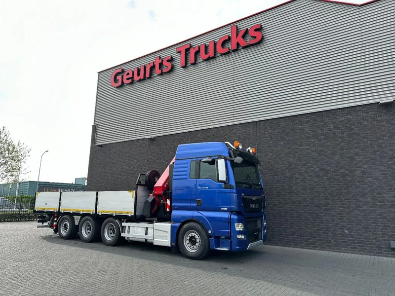 Camion grue MAN TGX 33.560 8X4 TRIDEM + HMF 4020-K8 KRAAN/KRAN/CRANE/GRUA: photos 13 Camion grue MAN TGX 33.560 8X4 TRIDEM + HMF 4020-K8 KRAAN/KRAN/CRANE/GRUA: photos 13