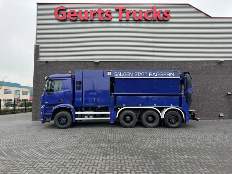 Mercedes-Benz Arocs 3251 8X4 RSP ESE 6 RD 8000 SAUGBAGGER/SUCTIONEXCAVATOR/GRONDZUIGER - Camion hydrocureur: photos 1 Mercedes-Benz Arocs 3251 8X4 RSP ESE 6 RD 8000 SAUGBAGGER/SUCTIONEXCAVATOR/GRONDZUIGER - Camion hydrocureur: photos 1