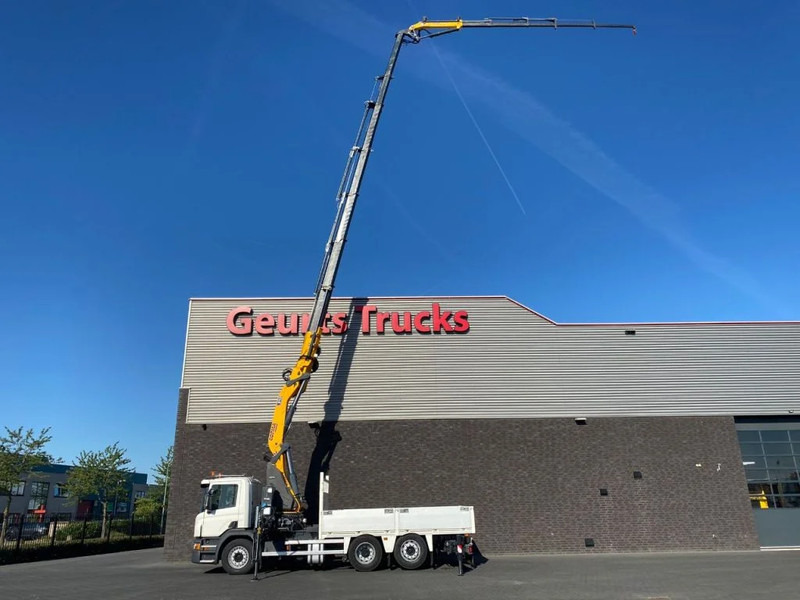 Scania P250 6X2 + COPMA 510.7 + JIB J4 KRAAN/KRAN/CRANE/MONTAGEKRAN/DACHDECKERKRAN/DAKWERKEN/ROOF CRANE - Camion grue: photos 4 Scania P250 6X2 + COPMA 510.7 + JIB J4 KRAAN/KRAN/CRANE/MONTAGEKRAN/DACHDECKERKRAN/DAKWERKEN/ROOF CRANE - Camion grue: photos 4