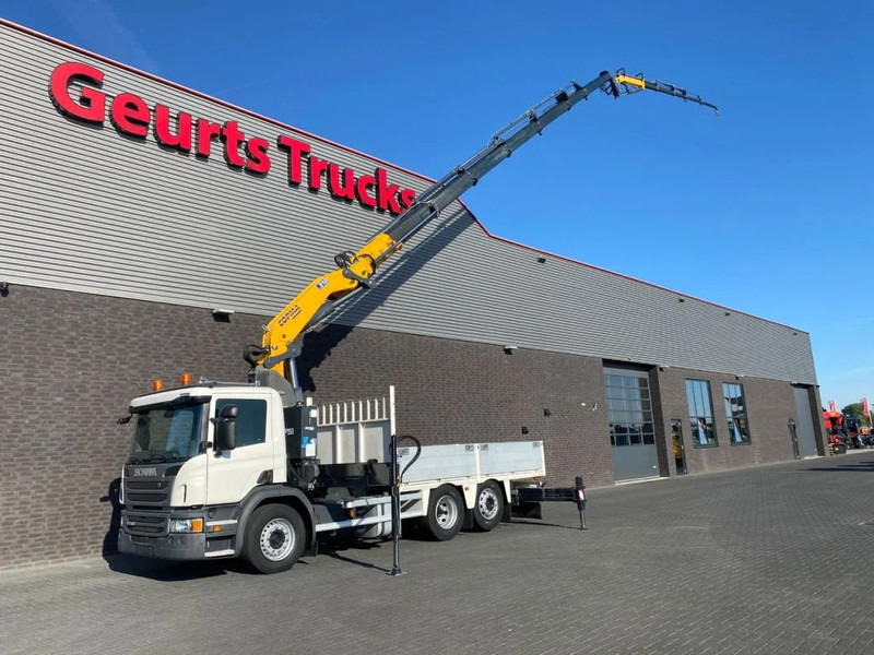 Scania P250 6X2 + COPMA 510.7 + JIB J4 KRAAN/KRAN/CRANE/MONTAGEKRAN/DACHDECKERKRAN/DAKWERKEN/ROOF CRANE - Camion grue: photos 2 Scania P250 6X2 + COPMA 510.7 + JIB J4 KRAAN/KRAN/CRANE/MONTAGEKRAN/DACHDECKERKRAN/DAKWERKEN/ROOF CRANE - Camion grue: photos 2