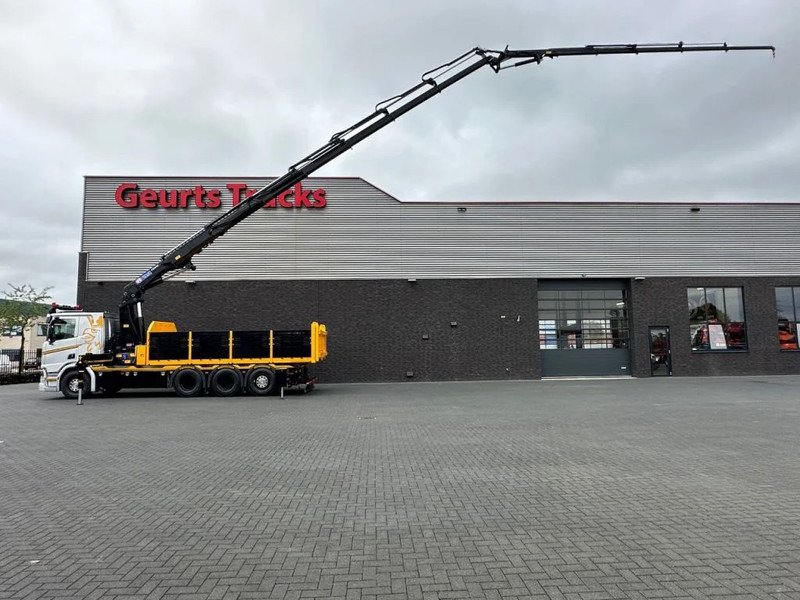 Scania R530 V8 NGS 8X4 TRIDEM MET HYVA 2Z KIPPER + HMF 5020-K6 + JIB FJ1000-K5 KRAAN/KRAN/CRANE/GRUA - Camion grue: photos 2 Scania R530 V8 NGS 8X4 TRIDEM MET HYVA 2Z KIPPER + HMF 5020-K6 + JIB FJ1000-K5 KRAAN/KRAN/CRANE/GRUA - Camion grue: photos 2