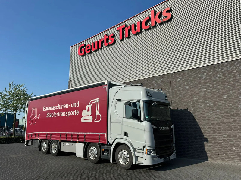 Scania R540 B8X2*6LB OPRIJWAGEN MET 15 TONS LAADKLEP EN GESLOTEN HUIF MET SCHUIFZEILEN EN SCHUIFKAP - Camion porte-voitures: photos 5 Scania R540 B8X2*6LB OPRIJWAGEN MET 15 TONS LAADKLEP EN GESLOTEN HUIF MET SCHUIFZEILEN EN SCHUIFKAP - Camion porte-voitures: photos 5