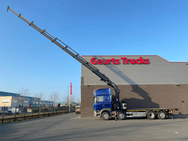 Scania R580 V8 8X2 + HIAB XS 544 E-8 HIPRO KRAAN/KRAN/CRANE/GRUA - Camion grue: photos 5 Scania R580 V8 8X2 + HIAB XS 544 E-8 HIPRO KRAAN/KRAN/CRANE/GRUA - Camion grue: photos 5