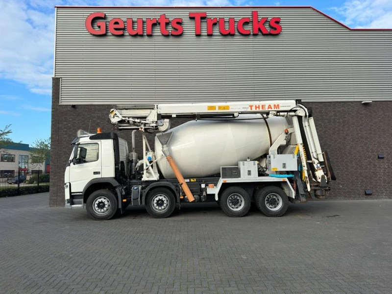 Volvo FM 410 8X4 + STETTER 9 M3 MIXER/MISCHER + THEAM 15 M TRANSPORTBAND/BELT - Camion malaxeur: photos 1 Volvo FM 410 8X4 + STETTER 9 M3 MIXER/MISCHER + THEAM 15 M TRANSPORTBAND/BELT - Camion malaxeur: photos 1