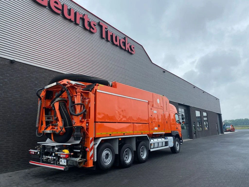 Volvo FMX 510 8X4 TRIDEM + MTS DINO 5 SAUGBAGGER/SUCTIONEXAVATOR/GRONDZUIGER - Camion hydrocureur: photos 5 Volvo FMX 510 8X4 TRIDEM + MTS DINO 5 SAUGBAGGER/SUCTIONEXAVATOR/GRONDZUIGER - Camion hydrocureur: photos 5