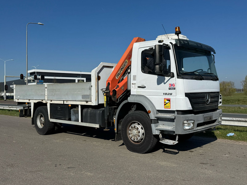 MERCEDESBENZ Axor 1828 4x2 / palfinger PK10000 - Camion benne, Camion grue: photos 2 MERCEDESBENZ Axor 1828 4x2 / palfinger PK10000 - Camion benne, Camion grue: photos 2