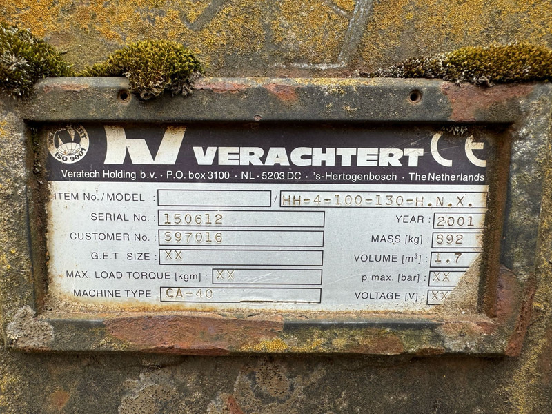 Godet Verachtert Verachtert Bucket CW40: photos 11