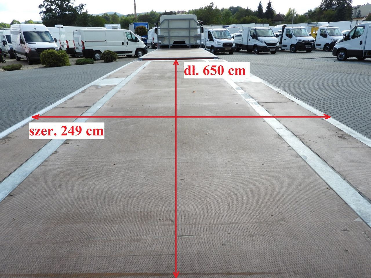 Camion porte-conteneur/ Caisse mobile DAF LF 230 CONTAINER CARRIER PLATFORM + TRAILER WEBASTO CRUISE CONTROL LED LIGHTS PNEUMATICS AUTOMATIC TRANSMISSION  TWIN WHEELS AIR CONDITIONING  230HP: photos 40