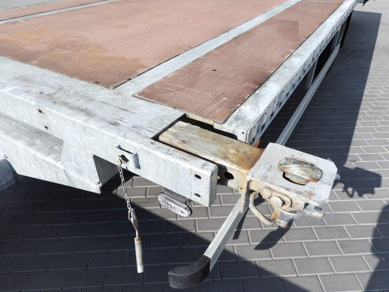 Camion porte-conteneur/ Caisse mobile DAF LF 230 CONTAINER CARRIER PLATFORM + TRAILER WEBASTO CRUISE CONTROL LED LIGHTS PNEUMATICS AUTOMATIC TRANSMISSION  TWIN WHEELS AIR CONDITIONING  230HP: photos 44