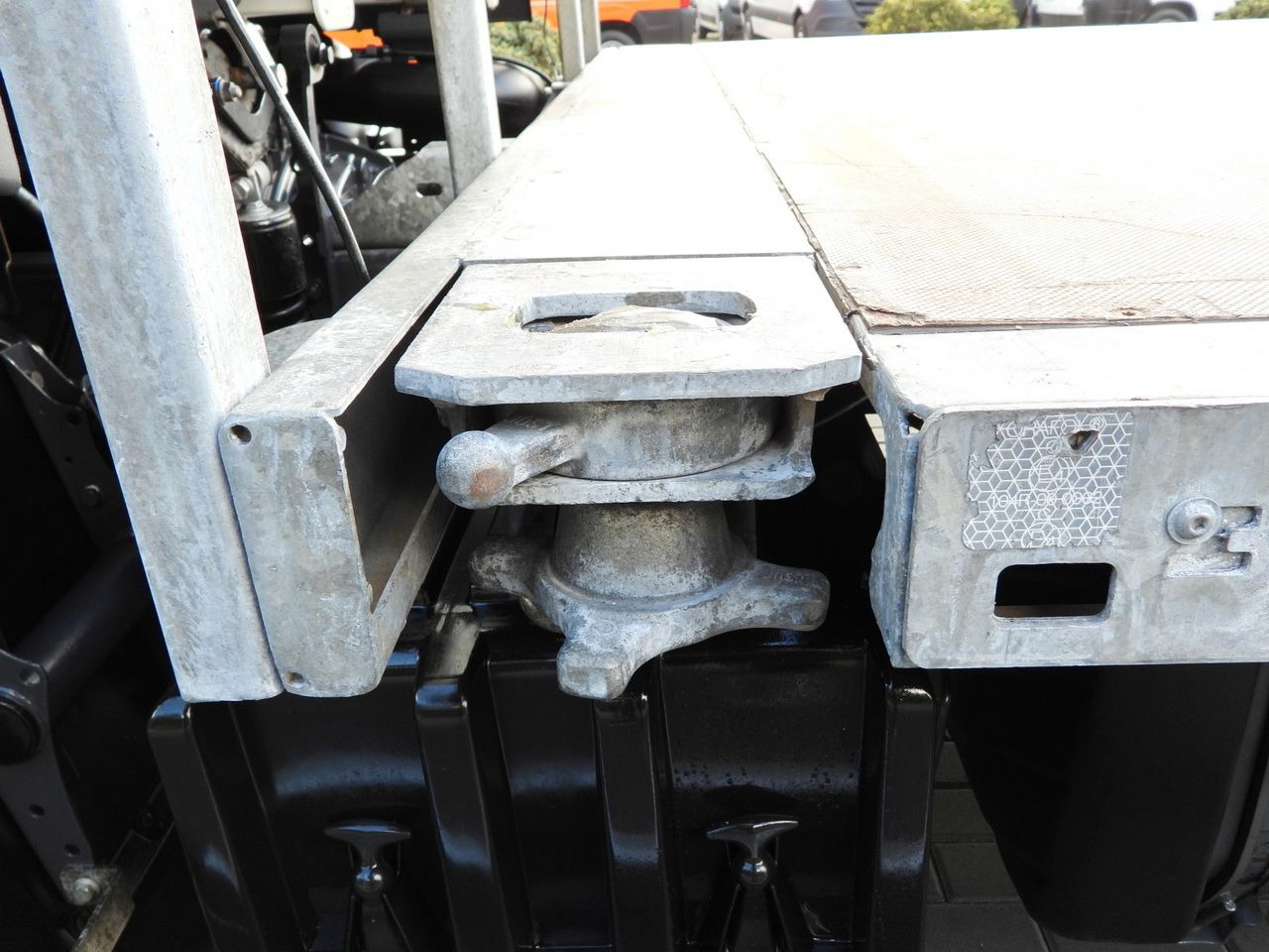 Camion porte-conteneur/ Caisse mobile DAF LF 230 CONTAINER CARRIER PLATFORM + TRAILER WEBASTO CRUISE CONTROL LED LIGHTS PNEUMATICS AUTOMATIC TRANSMISSION  TWIN WHEELS AIR CONDITIONING  230HP: photos 19