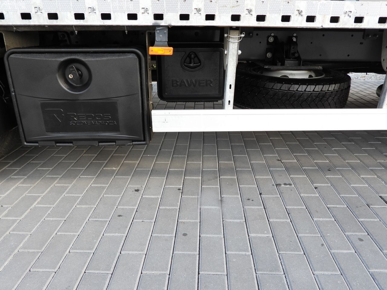 Camion porte-conteneur/ Caisse mobile DAF LF 230 CONTAINER CARRIER PLATFORM + TRAILER WEBASTO CRUISE CONTROL LED LIGHTS PNEUMATICS AUTOMATIC TRANSMISSION  TWIN WHEELS AIR CONDITIONING  230HP: photos 23