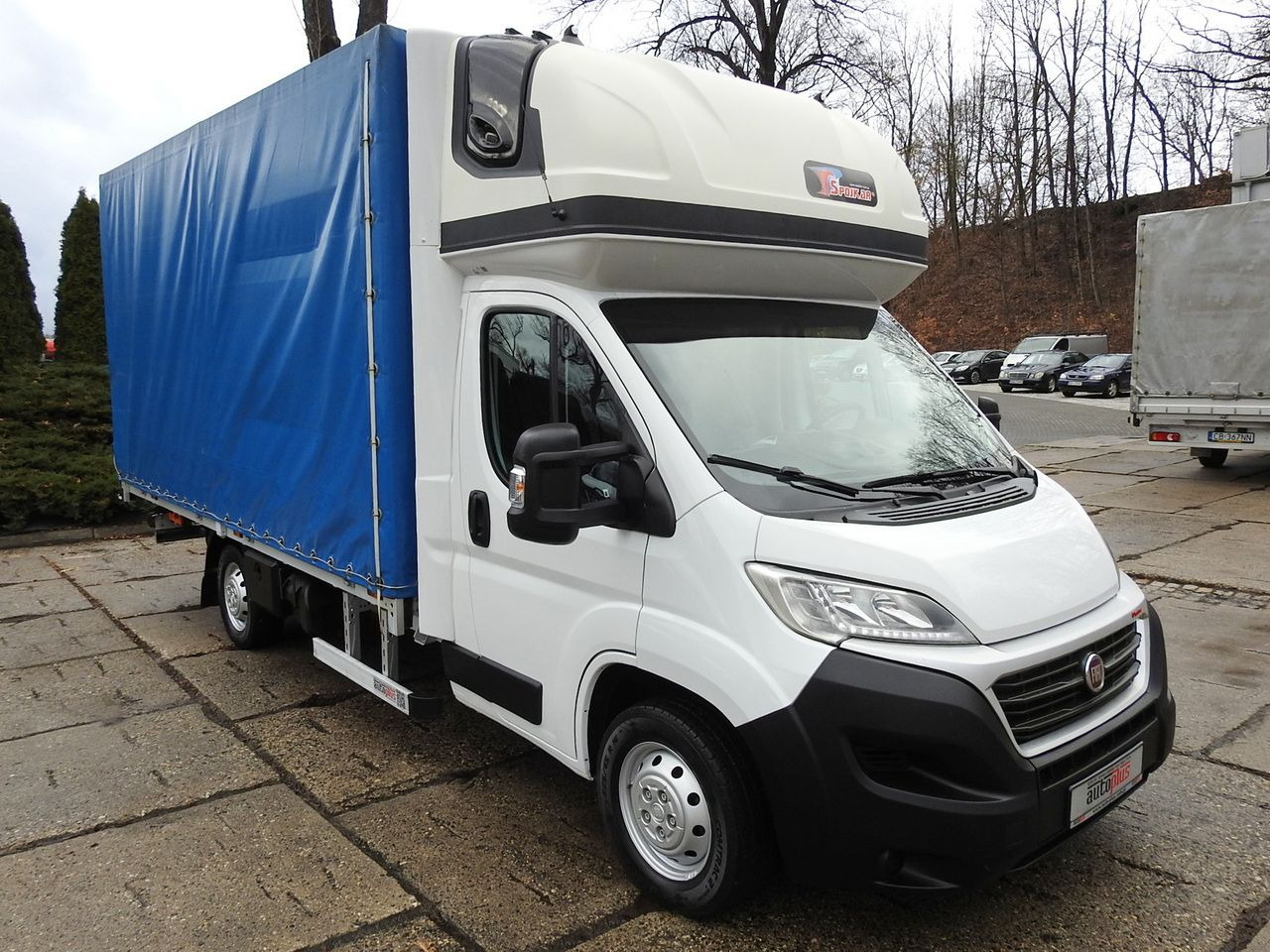 FIAT DUCATO TARPAULIN LIFT 9 PALLETS WEBASTO CRUISE CONTROL A/C LED LAMP 180HP - Utilitaire rideaux coulissants (PLSC): photos 4 FIAT DUCATO TARPAULIN LIFT 9 PALLETS WEBASTO CRUISE CONTROL A/C LED LAMP 180HP - Utilitaire rideaux coulissants (PLSC): photos 4