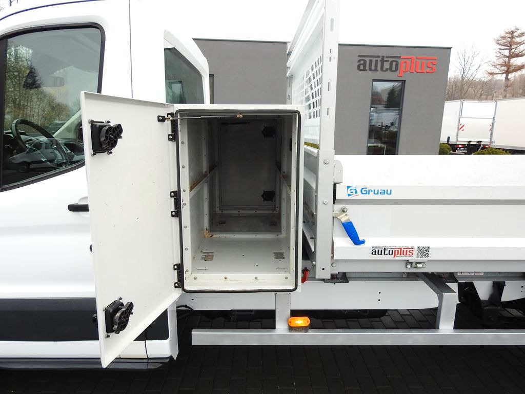 Utilitaire benne Ford TRANSIT KIPPER TEMPOMAT A/C  ZWILLINGSRÄDER: photos 17