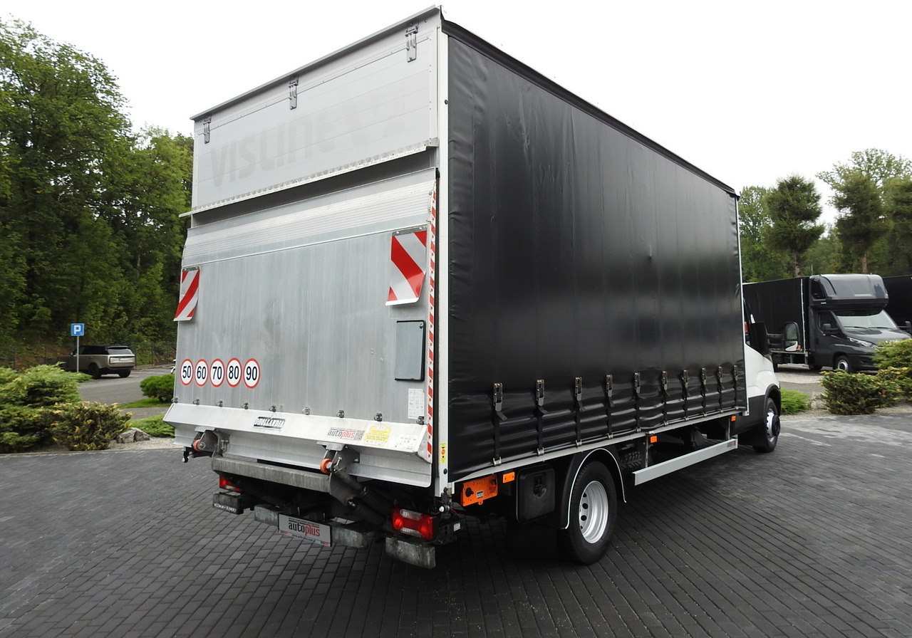 IVECO DAILY 70C18 TARPAULIN LIFT 12 PALLETS WEBASTO CRUISE CONTROL TWIN WHEELS AIR CONDITIONING 180HP - Camion à rideaux coulissants: photos 3 IVECO DAILY 70C18 TARPAULIN LIFT 12 PALLETS WEBASTO CRUISE CONTROL TWIN WHEELS AIR CONDITIONING 180HP - Camion à rideaux coulissants: photos 3