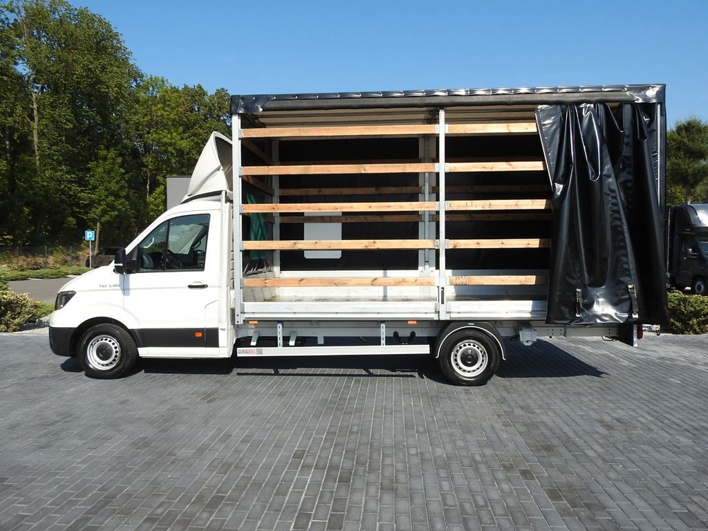 Utilitaire rideaux coulissants (PLSC) MAN TGE PRITSCHE PLANE 10 PALETTEN KLIMAANLAGE 180PS: photos 8