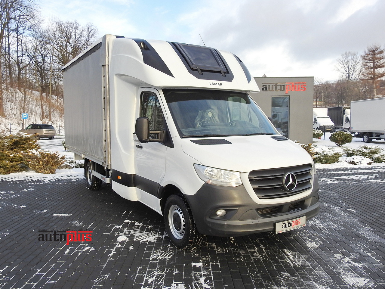 MERCEDES SPRINTER 316 TARPAULIN 8 PALLETS WEBASTO CRUISE CONTROL AIR CONDITIONING 160HP - Utilitaire rideaux coulissants (PLSC): photos 1 MERCEDES SPRINTER 316 TARPAULIN 8 PALLETS WEBASTO CRUISE CONTROL AIR CONDITIONING 160HP - Utilitaire rideaux coulissants (PLSC): photos 1