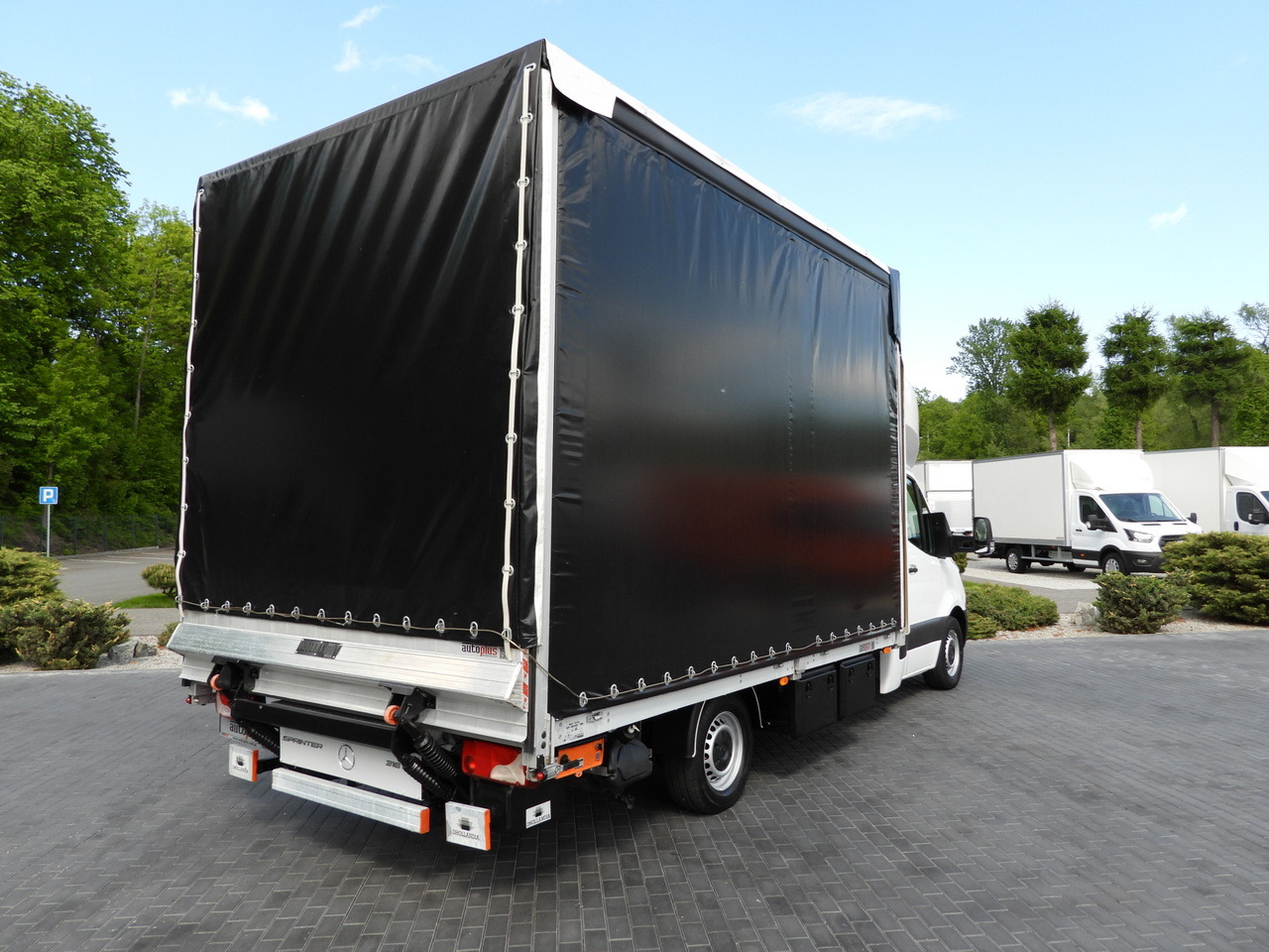 MERCEDES SPRINTER 316 TARPAULIN LIFT 10 PALLETS WEBASTO CRUISE CONTROL PNEUMATICS AIR CONDITIONING 160HP - Utilitaire rideaux coulissants (PLSC): photos 3 MERCEDES SPRINTER 316 TARPAULIN LIFT 10 PALLETS WEBASTO CRUISE CONTROL PNEUMATICS AIR CONDITIONING 160HP - Utilitaire rideaux coulissants (PLSC): photos 3