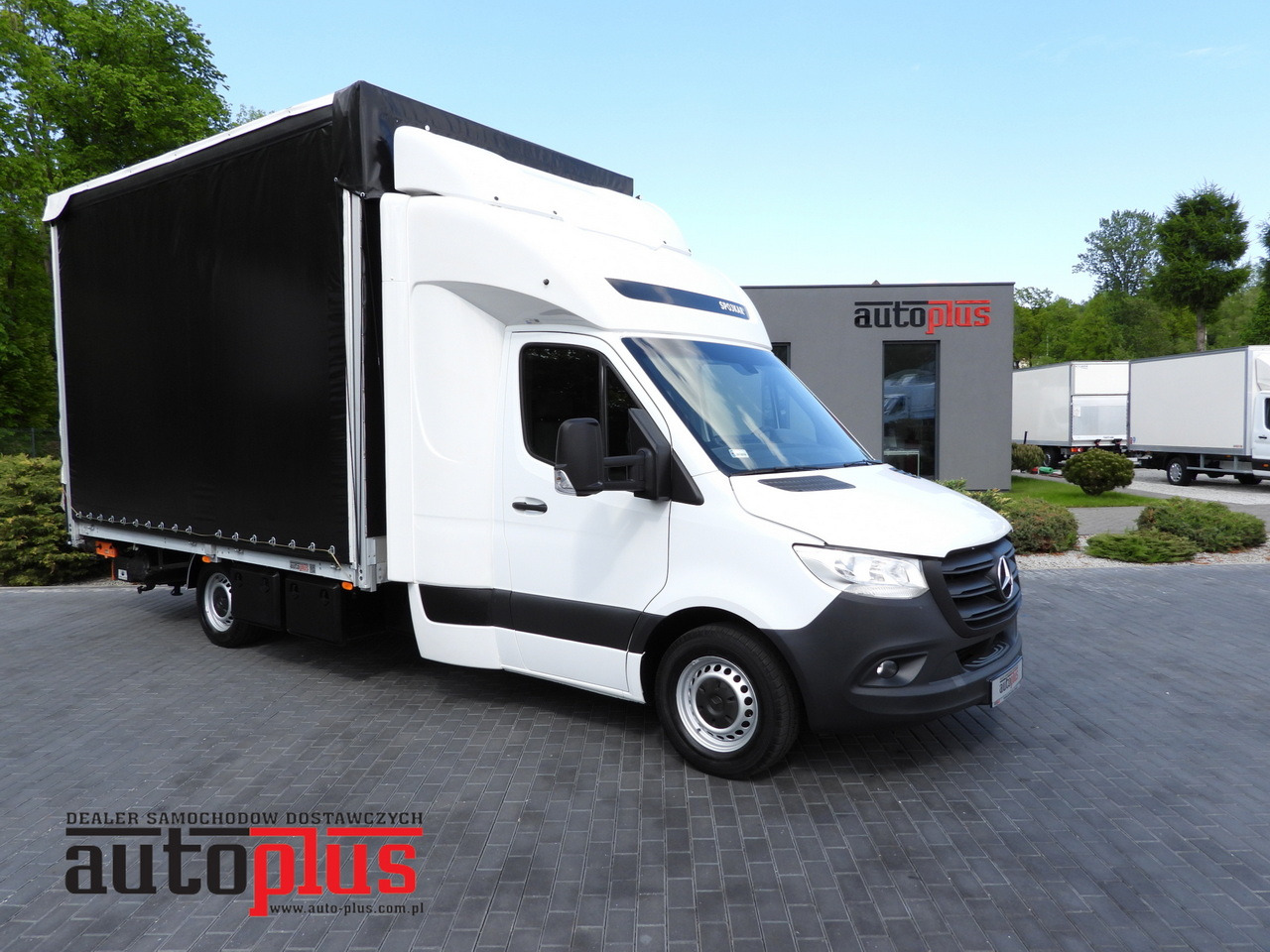 MERCEDES SPRINTER 316 TARPAULIN LIFT 10 PALLETS WEBASTO CRUISE CONTROL PNEUMATICS AIR CONDITIONING 160HP - Utilitaire rideaux coulissants (PLSC): photos 1 MERCEDES SPRINTER 316 TARPAULIN LIFT 10 PALLETS WEBASTO CRUISE CONTROL PNEUMATICS AIR CONDITIONING 160HP - Utilitaire rideaux coulissants (PLSC): photos 1