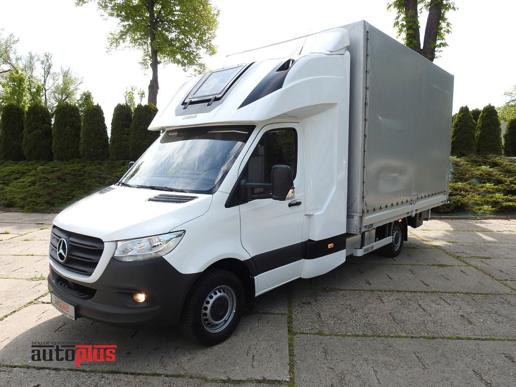 Mercedes-Benz SPRINTER 316 PRITSCHE PLANE 10 PALETTEN WEBASTO - Utilitaire rideaux coulissants (PLSC), Utilitaire double cabine: photos 1 Mercedes-Benz SPRINTER 316 PRITSCHE PLANE 10 PALETTEN WEBASTO - Utilitaire rideaux coulissants (PLSC), Utilitaire double cabine: photos 1