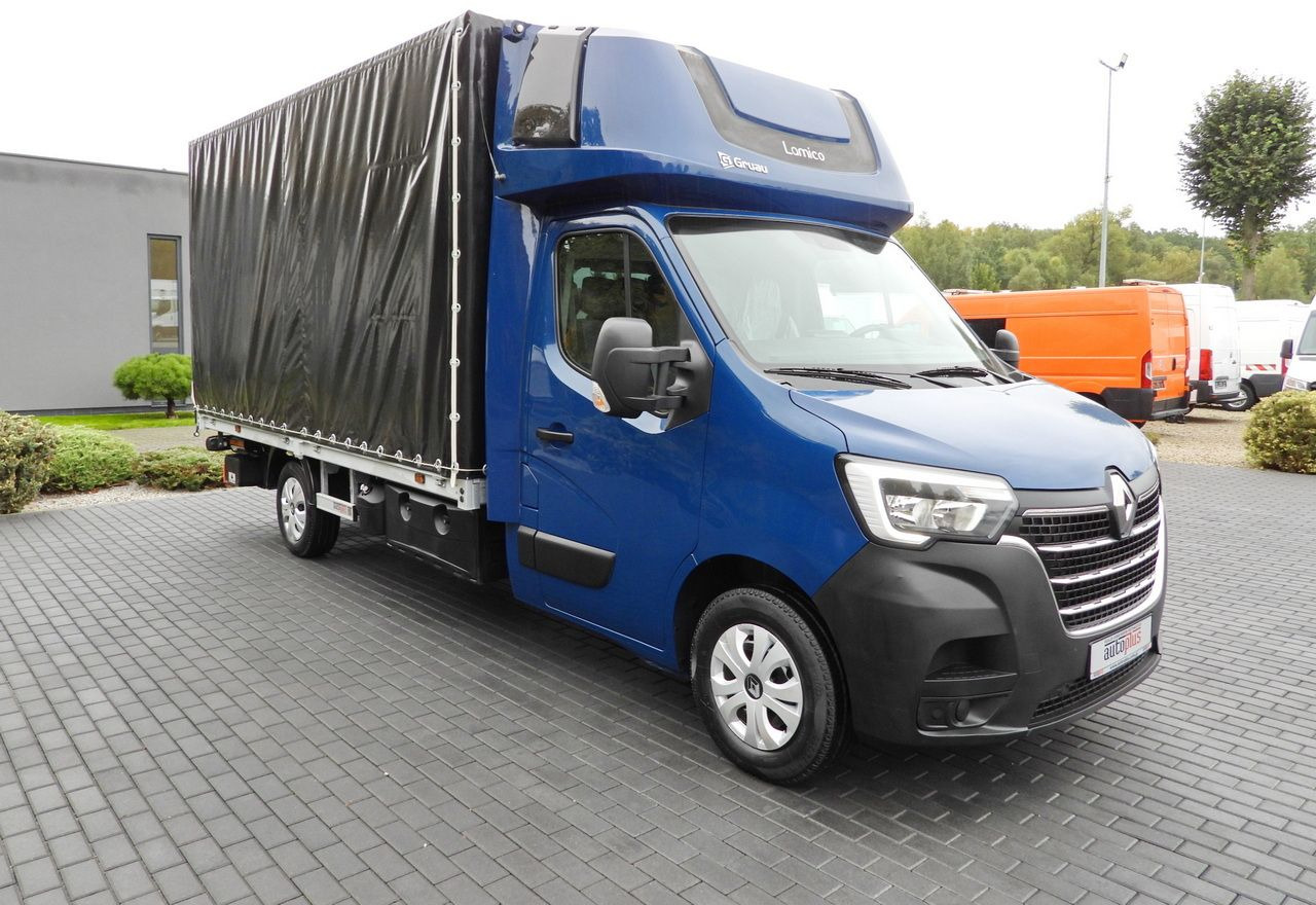 RENAULT MASTER TARPAULIN LIFT 8 PALLETS WEBASTO CRUISE CONTROL LED LIGHTS AIR CONDITIONING 165HP - Utilitaire rideaux coulissants (PLSC): photos 4 RENAULT MASTER TARPAULIN LIFT 8 PALLETS WEBASTO CRUISE CONTROL LED LIGHTS AIR CONDITIONING 165HP - Utilitaire rideaux coulissants (PLSC): photos 4