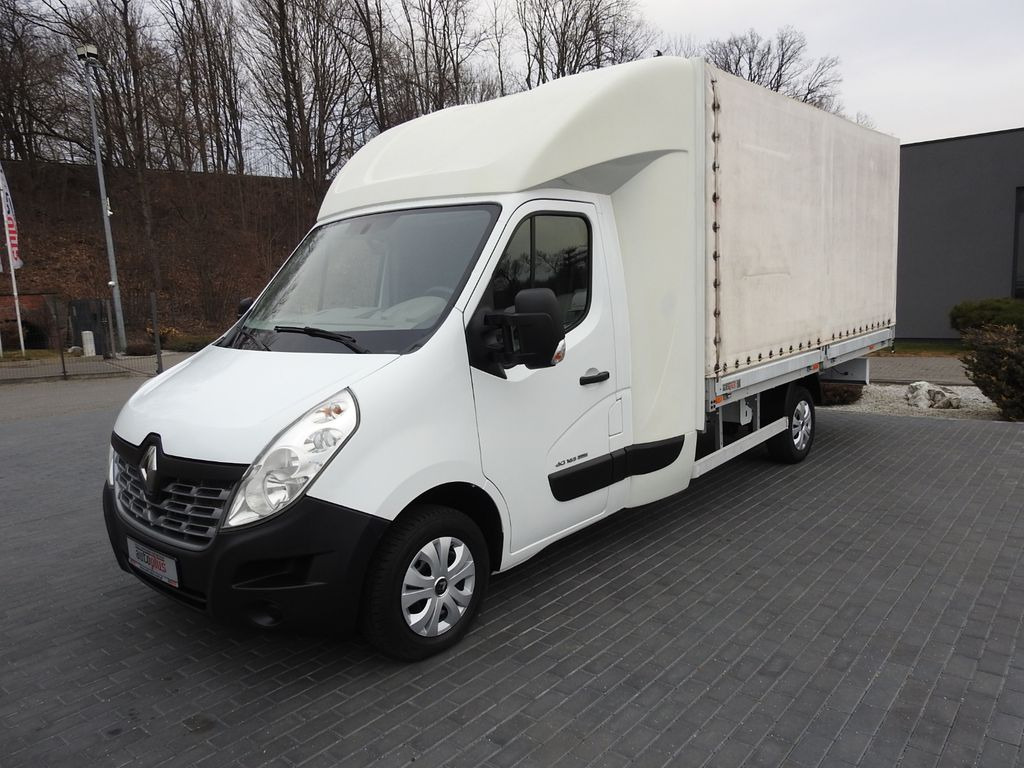 Utilitaire rideaux coulissants (PLSC), Utilitaire double cabine Renault MASTER PRITSCHE PLANE 8 PALET A/C TEMPOMAT: photos 6