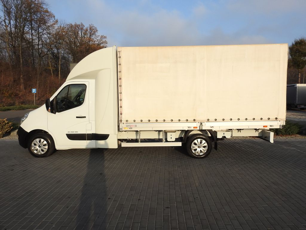 Utilitaire rideaux coulissants (PLSC), Utilitaire double cabine Renault MASTER PRITSCHE PLANE 8 PALET A/C TEMPOMAT: photos 9