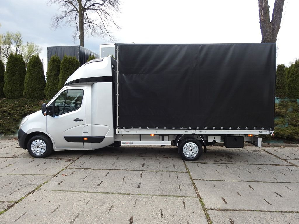 Utilitaire rideaux coulissants (PLSC), Utilitaire double cabine Renault MASTER PRITSCHE PLANE 8 PALETTEN WEBASTO TEMP.: photos 9