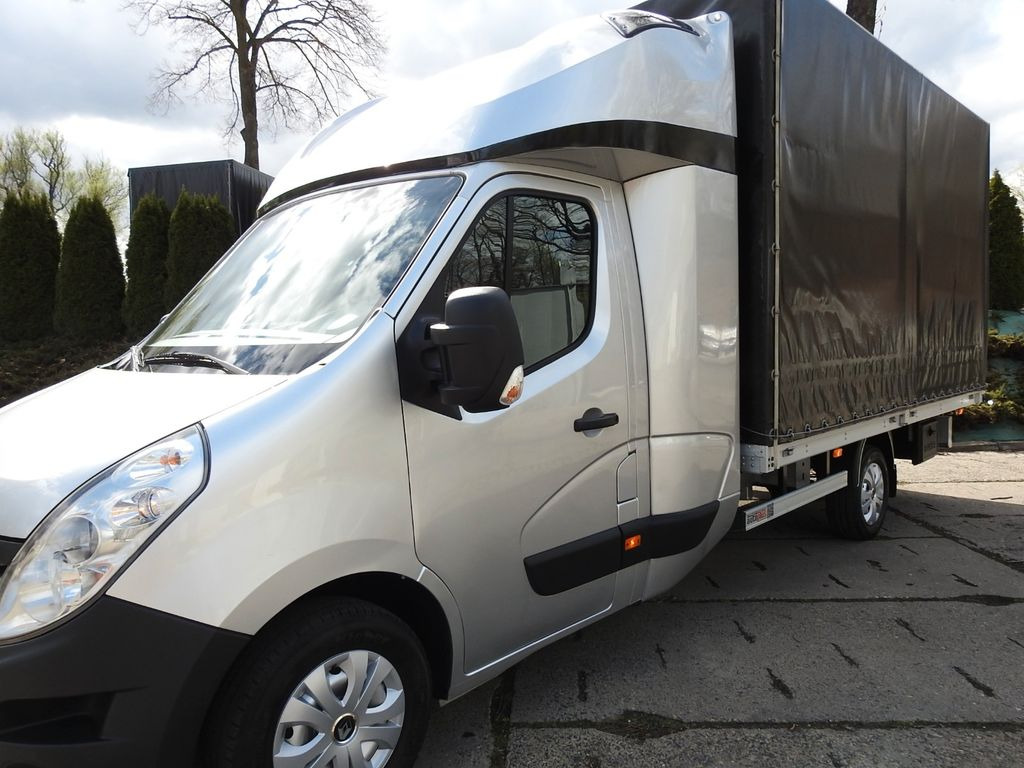 Utilitaire rideaux coulissants (PLSC), Utilitaire double cabine Renault MASTER PRITSCHE PLANE 8 PALETTEN WEBASTO TEMP.: photos 16