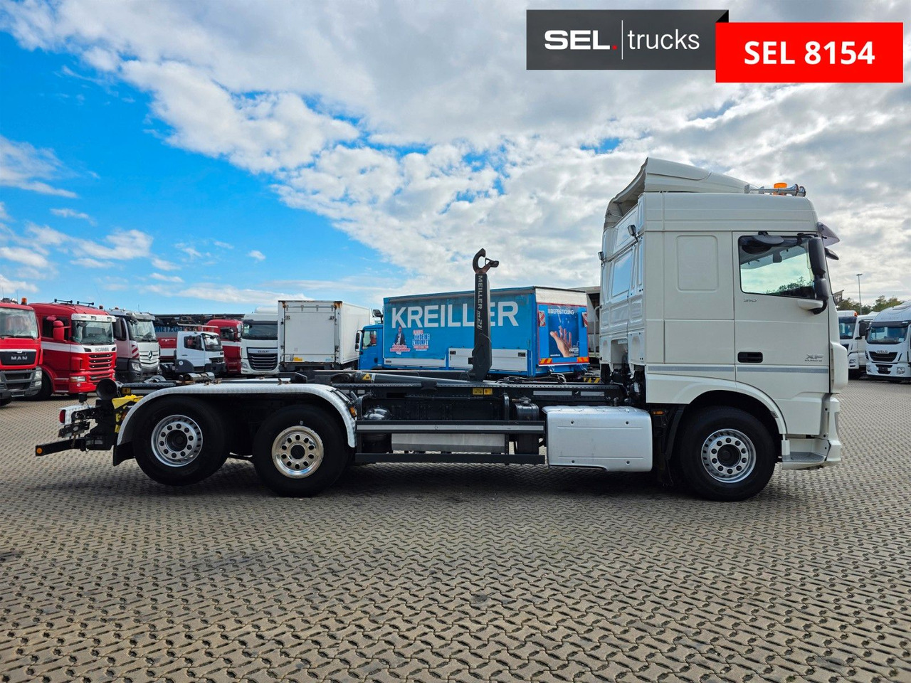 DAF XF 510 FAN / ZF Intarder / Lenk-Liftachse - Camion ampliroll: photos 4 DAF XF 510 FAN / ZF Intarder / Lenk-Liftachse - Camion ampliroll: photos 4