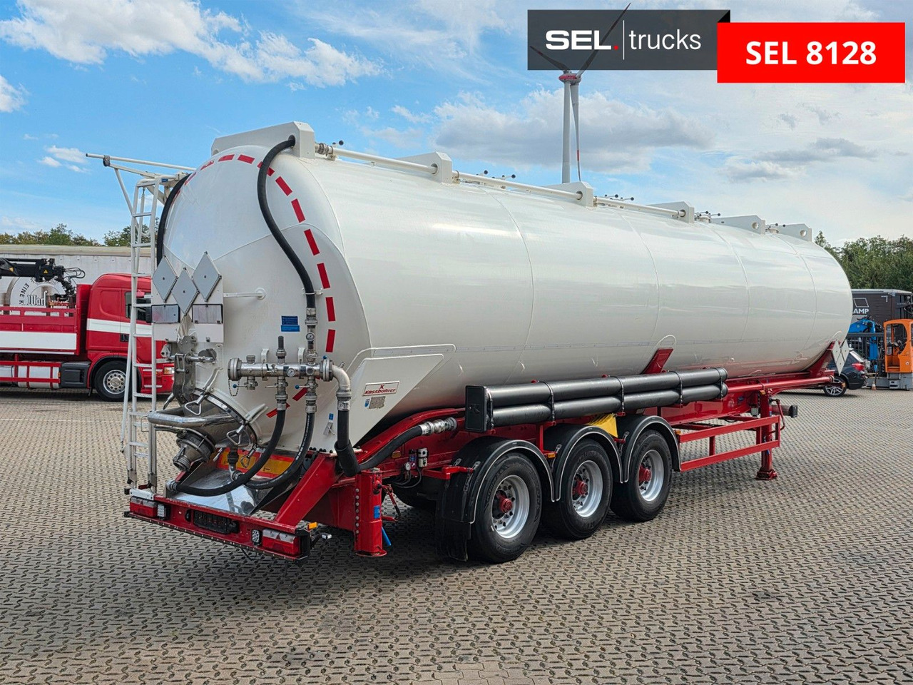 Kässbohrer XS / Kippsilo / 60 m3 / ADR AT - Citerne pulvérulente: photos 5 Kässbohrer XS / Kippsilo / 60 m3 / ADR AT - Citerne pulvérulente: photos 5