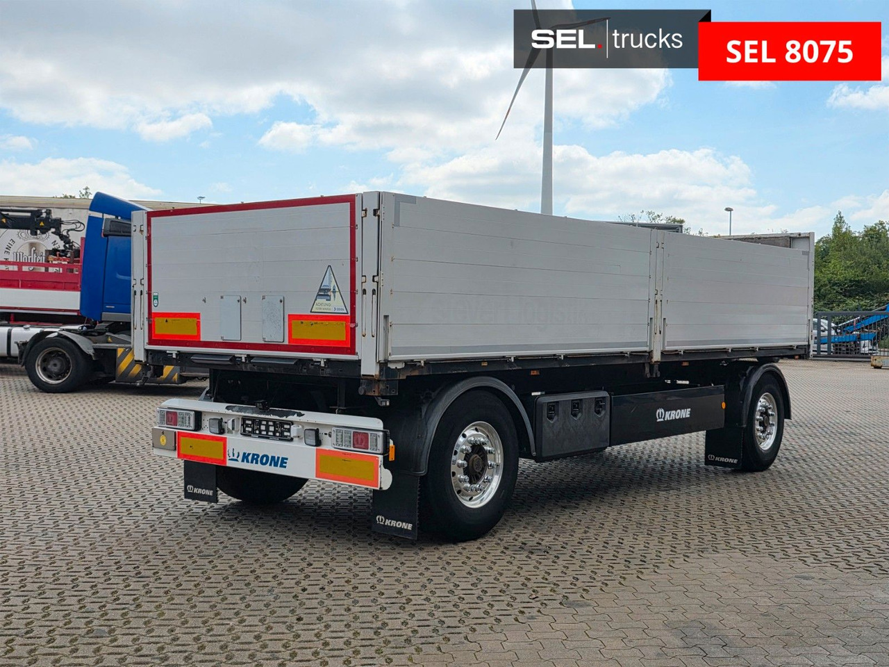 Krone AZ / Baustoff / 40 mm - Remorque plateau: photos 4 Krone AZ / Baustoff / 40 mm - Remorque plateau: photos 4