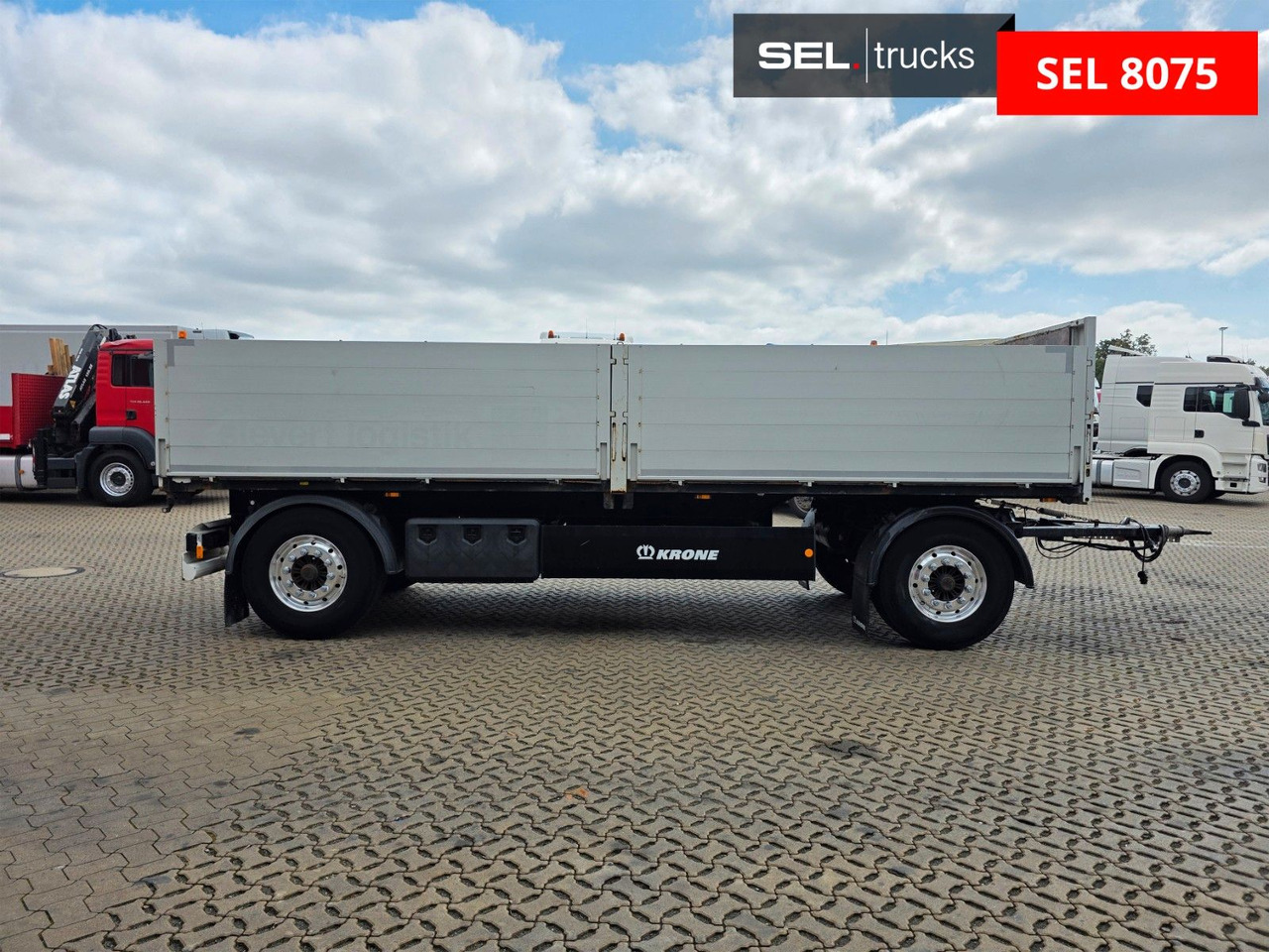 Krone AZ / Baustoff / 40 mm - Remorque plateau: photos 3 Krone AZ / Baustoff / 40 mm - Remorque plateau: photos 3