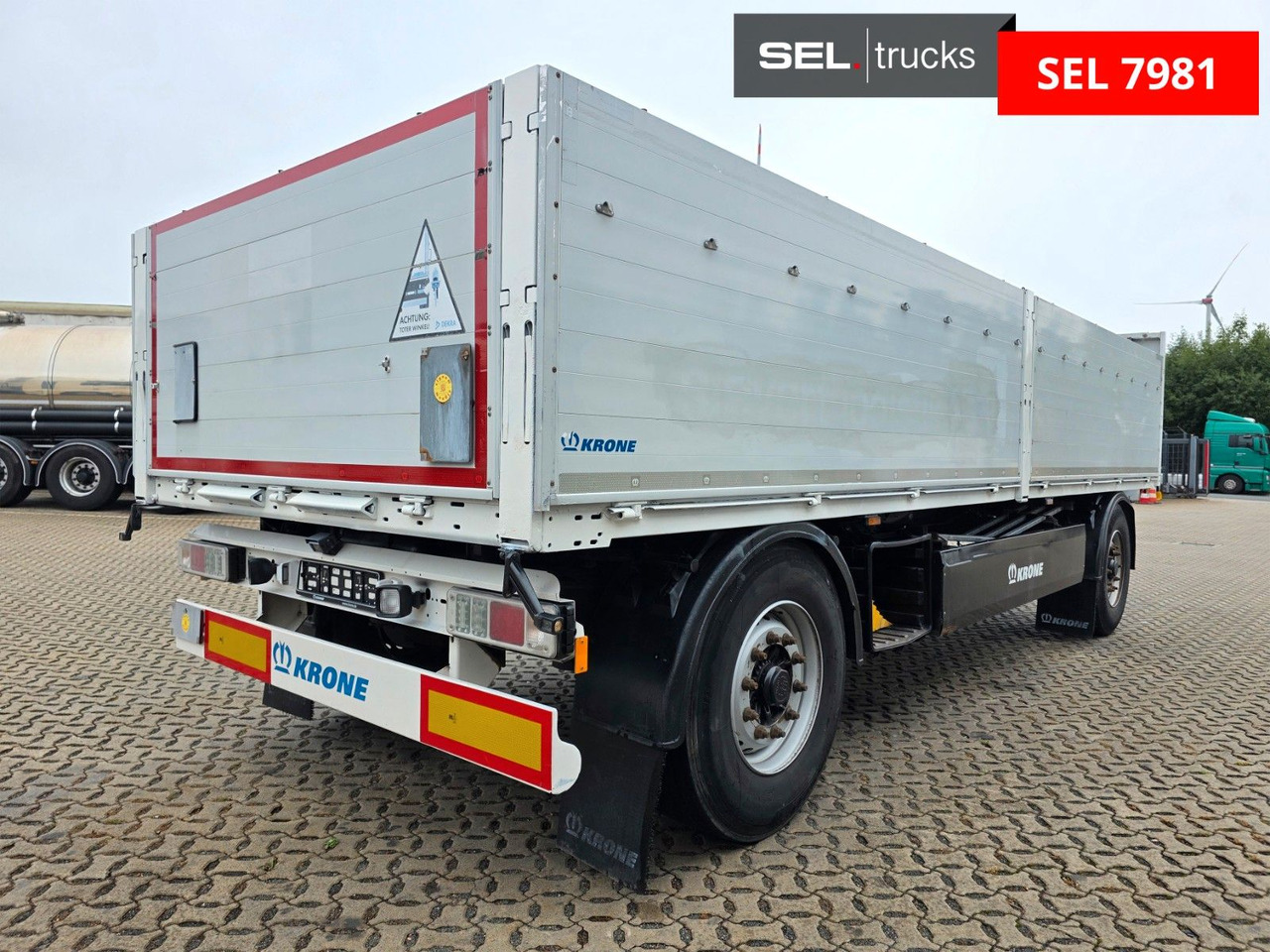 Krone AZ / Baustoff - Remorque plateau: photos 5 Krone AZ / Baustoff - Remorque plateau: photos 5