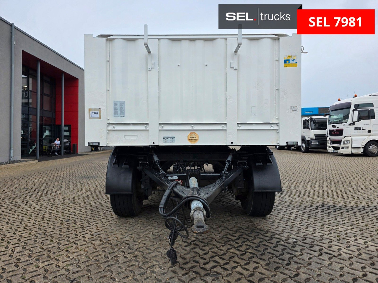 Krone AZ / Baustoff - Remorque plateau: photos 2 Krone AZ / Baustoff - Remorque plateau: photos 2