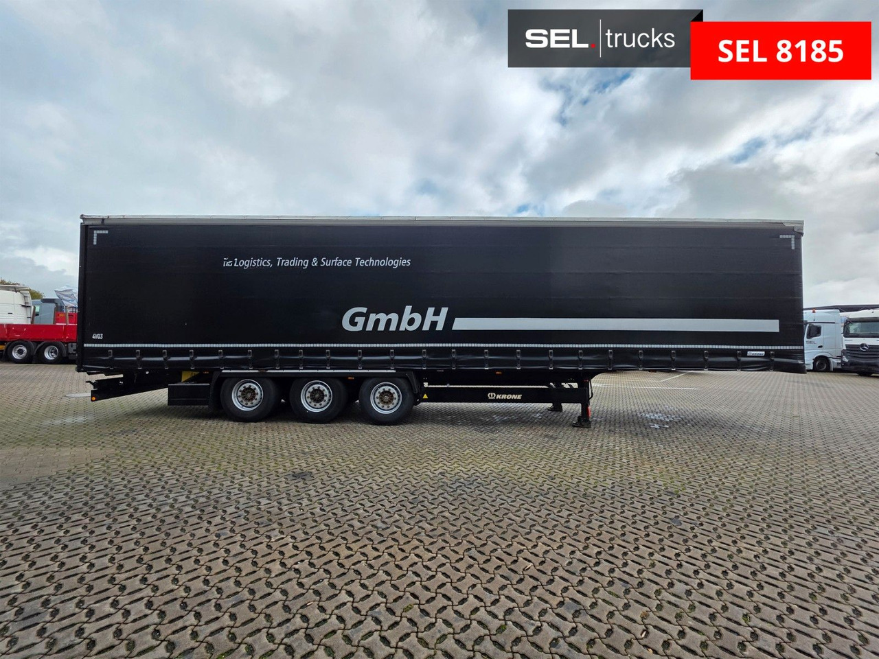 Krone SD / EDSCHA / Liftachse - Semi-remorque rideaux coulissants: photos 4 Krone SD / EDSCHA / Liftachse - Semi-remorque rideaux coulissants: photos 4