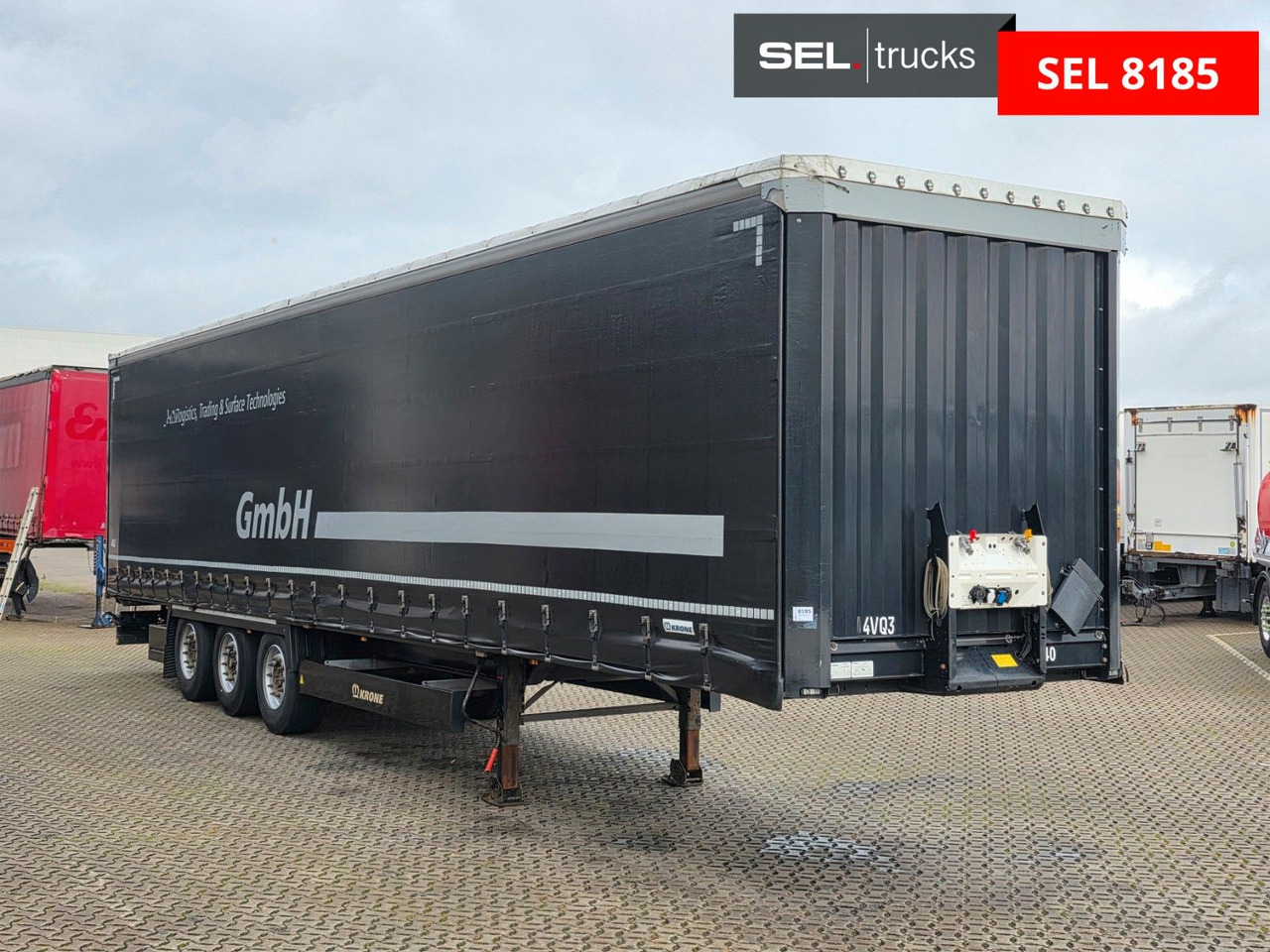 Krone SD / EDSCHA / Liftachse - Semi-remorque rideaux coulissants: photos 3 Krone SD / EDSCHA / Liftachse - Semi-remorque rideaux coulissants: photos 3