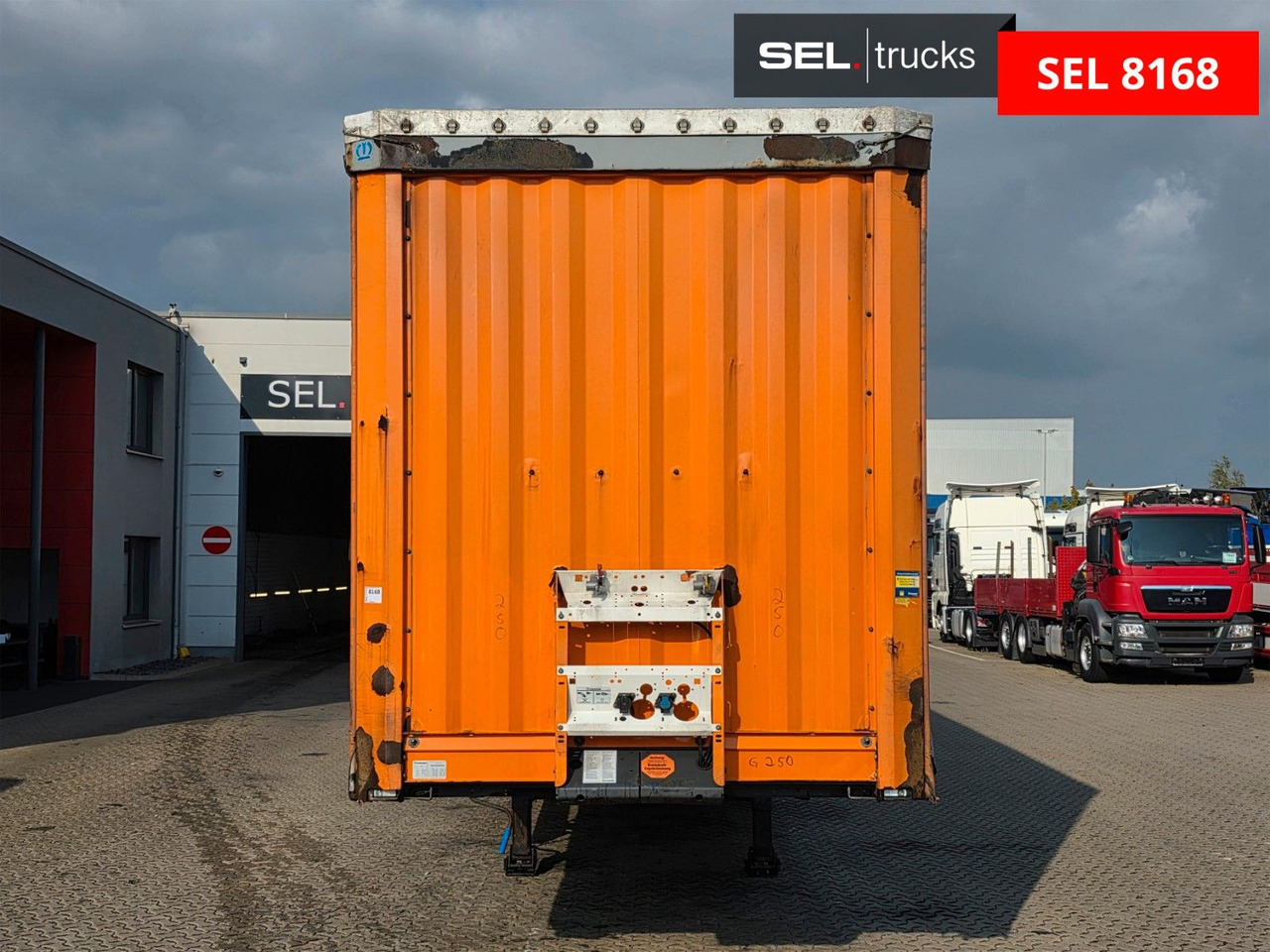 Krone SD / Hubdach / EDSCHA / Liftachse - Semi-remorque rideaux coulissants: photos 2 Krone SD / Hubdach / EDSCHA / Liftachse - Semi-remorque rideaux coulissants: photos 2