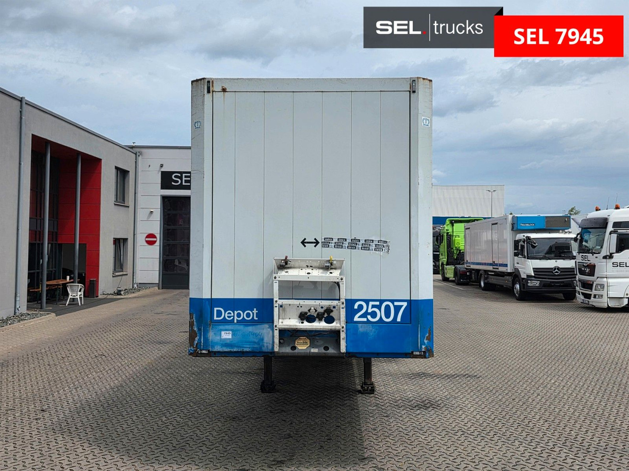 Krone SD / Textil / Liftachse - Semi-remorque fourgon: photos 2 Krone SD / Textil / Liftachse - Semi-remorque fourgon: photos 2