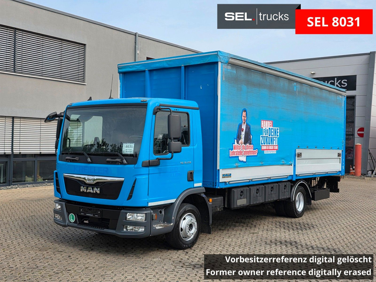 MAN TGL 12.250 4x2 BL / Ladebordwand / Aluklappen - Camion à rideaux coulissants: photos 1 MAN TGL 12.250 4x2 BL / Ladebordwand / Aluklappen - Camion à rideaux coulissants: photos 1