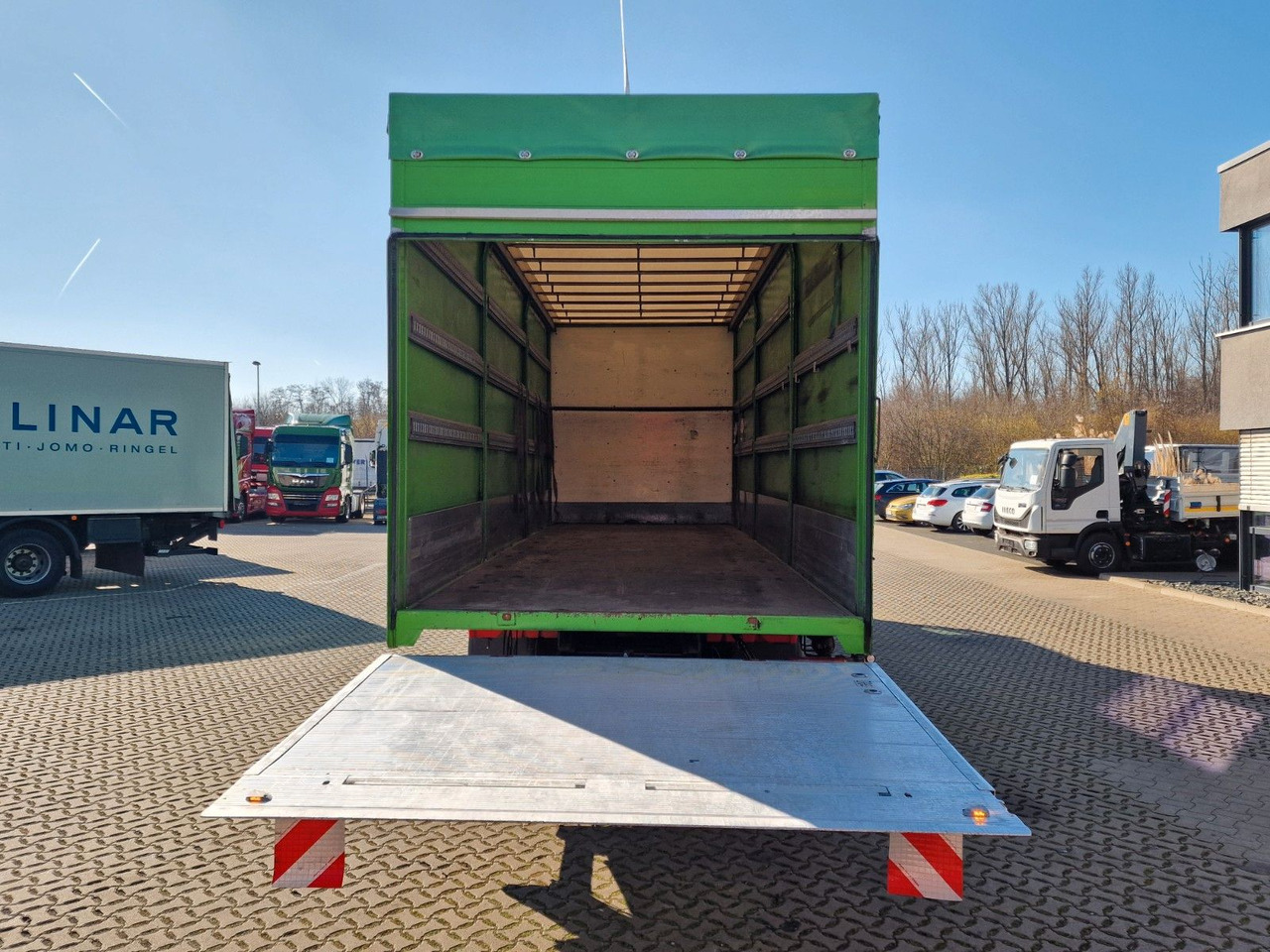 Camion à rideaux coulissants MAN TGS 26.360 6X2-2 BL / Ladebordwand / Aluklappen: photos 9
