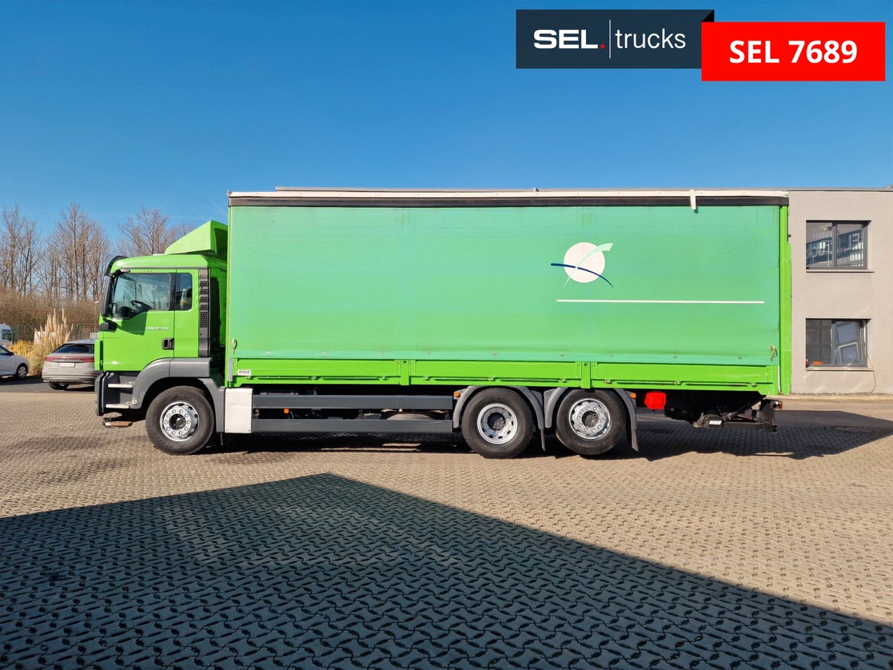 Camion à rideaux coulissants MAN TGS 26.360 6X2-2 BL / Ladebordwand / Aluklappen: photos 8