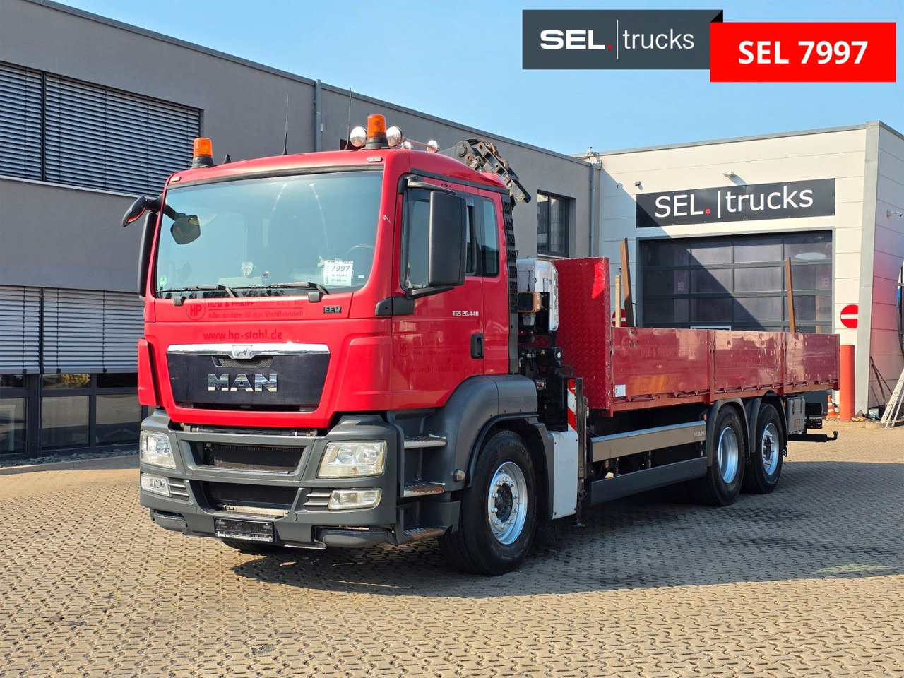 MAN TGS 26.440 6X2-2 BL / Mit Fernbedienung / ATLAS - Camion grue: photos 1 MAN TGS 26.440 6X2-2 BL / Mit Fernbedienung / ATLAS - Camion grue: photos 1