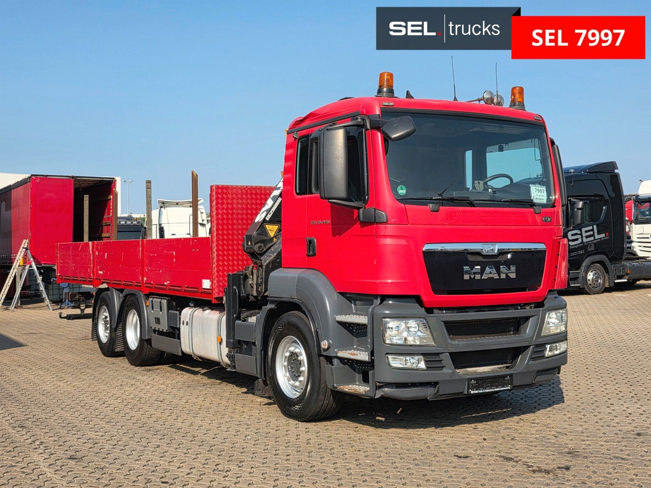 MAN TGS 26.440 6X2-2 BL / Mit Fernbedienung / ATLAS - Camion grue: photos 3 MAN TGS 26.440 6X2-2 BL / Mit Fernbedienung / ATLAS - Camion grue: photos 3