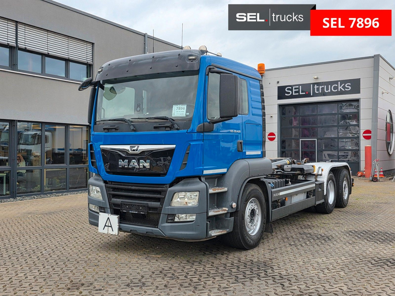 MAN TGS 26.470 6X2-4 BL / Intarder / Lenkachse / 6D - Camion ampliroll: photos 1 MAN TGS 26.470 6X2-4 BL / Intarder / Lenkachse / 6D - Camion ampliroll: photos 1