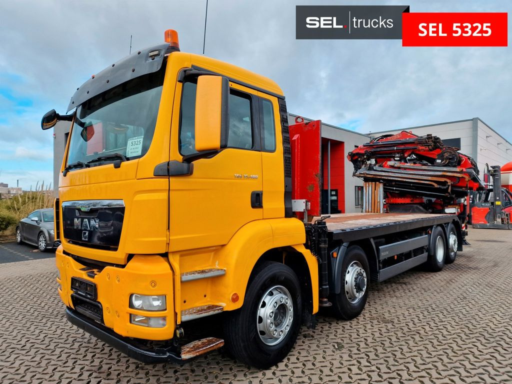 MAN TGS 35.480 8X4H-6 BL / Intarder / FASSI F560 - Camion grue: photos 1 MAN TGS 35.480 8X4H-6 BL / Intarder / FASSI F560 - Camion grue: photos 1