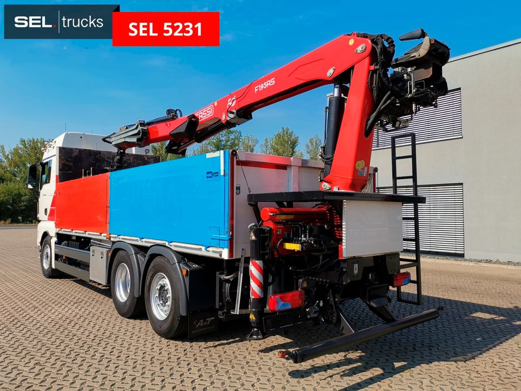 Camion grue MAN TGX 26.440 6X2-4 BL /Fassi /Lenkachse /Intarder MAN TGX 26.440 6X2-4 BL /Fassi /Lenkachse /Intarder: photos 7