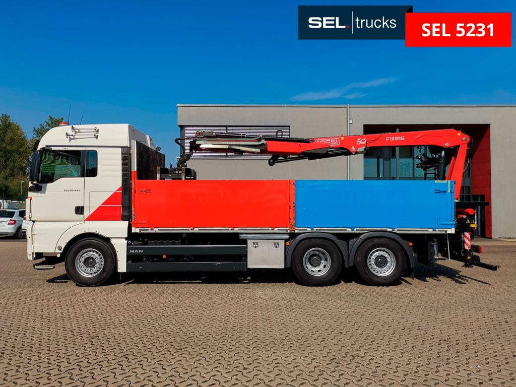 Camion grue MAN TGX 26.440 6X2-4 BL /Fassi /Lenkachse /Intarder MAN TGX 26.440 6X2-4 BL /Fassi /Lenkachse /Intarder: photos 8