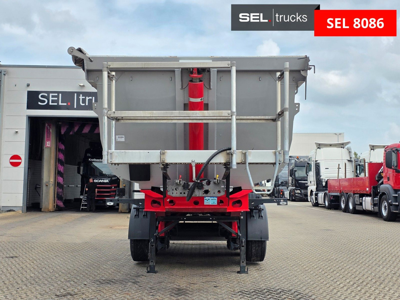 Meiller KISA3 / Alu-Felgen / Liftachse - Semi-remorque benne: photos 2 Meiller KISA3 / Alu-Felgen / Liftachse - Semi-remorque benne: photos 2